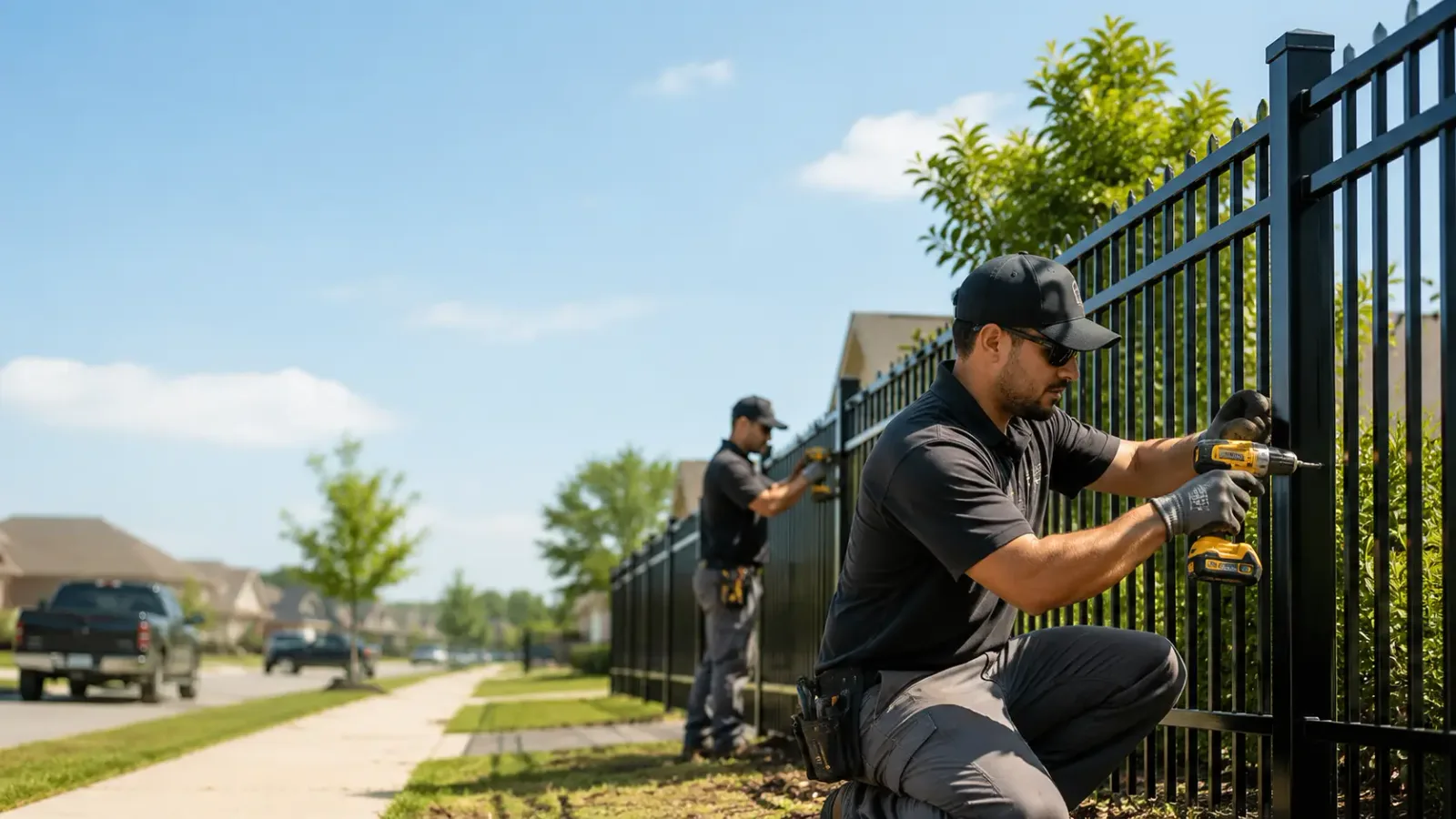 Metal Fence Installation in Cisne, IL